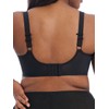 Elomi Women's Brianna Underwire Padded Half-Cup Bra, Black, 40G