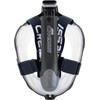 CRESSI Unisex Adult Java Full Face Snorkel Mask, Black/Black, S/M