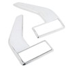 2Pcs Side Vent ABS Exquisite Exterior Body Stickers Strip Replacement
