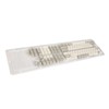 Keyboard Keycaps Retro Grey White 122 Keys PBT Theme Keycap