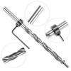 QWORK 4 Pieces 3/8 Inch Pocket Hole Drill Bit Set,