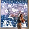 heekpek Christmas Window Stickers Large Xmas Window Stickers Christmas Scene