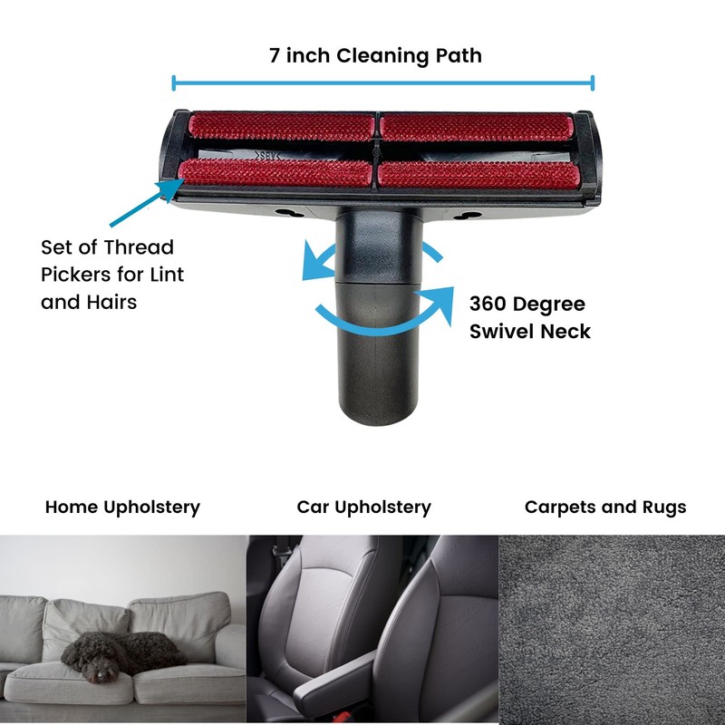 Wessel-Werk Central Vacuum Hose Kit with Floor and Household Vacuum