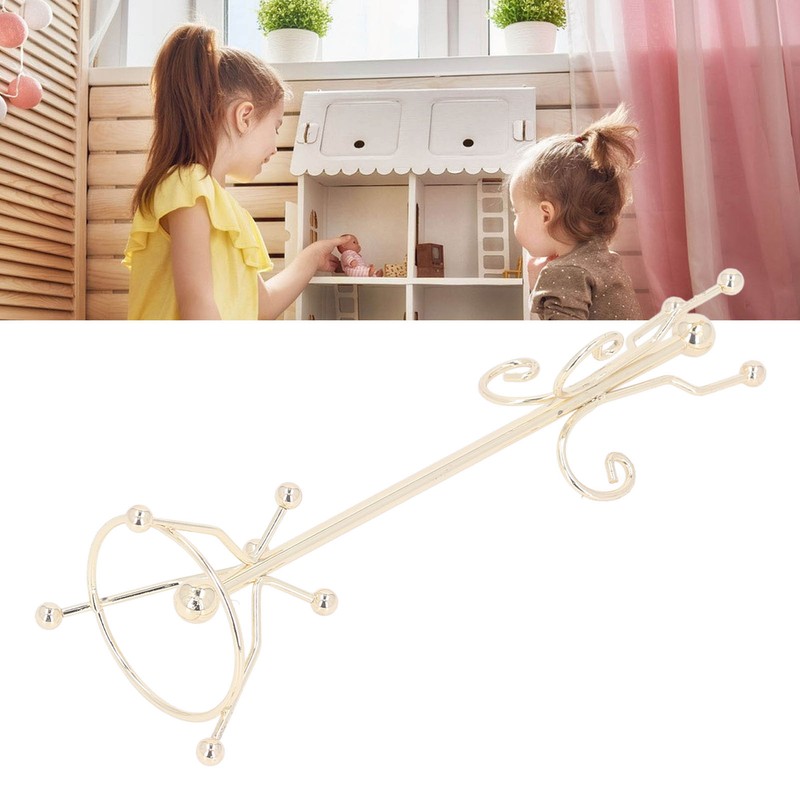 1:12 Scale Dollhouse Coat Rack Miniatures Dollhouse Hat Coat Rack