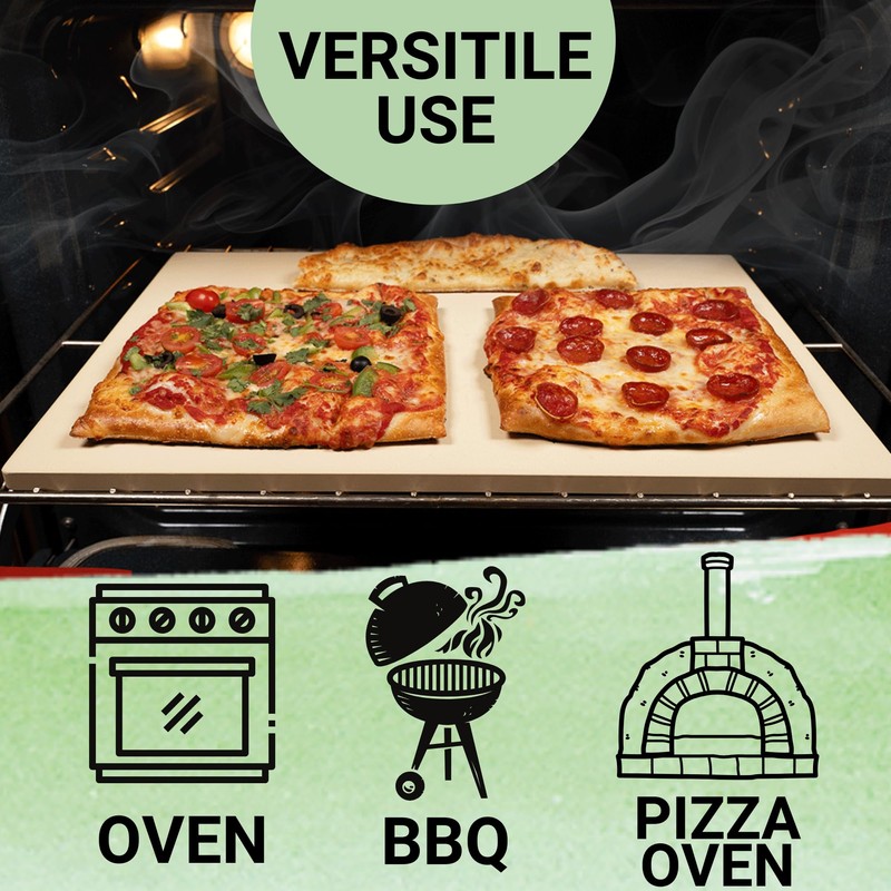 Large Pizza Stone for Oven 20 inch - Pizza Stone