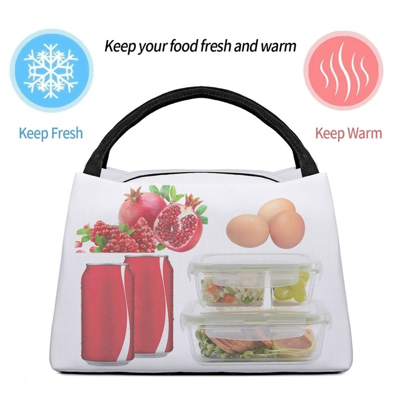 MOLIAN Axolotl Lunch Bag Insulated Lunch Box Cooler Tote Bag