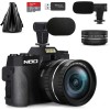 NBD 4K Digital Camera AutoFocus HD 48MP Video Camera YouTube