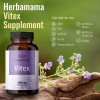 Herbamama Suplemento Vitex Balance Hormonal Para Mujer 100caps Sabor Sin