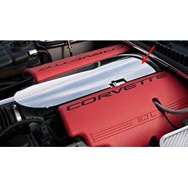 1997-2004 C5 Corvette Plenum Cover Low Profile Polished Stainless Steel Z06