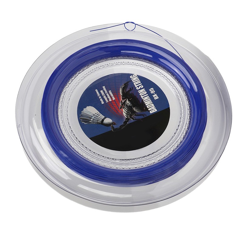 POWERTI Badminton Racquet String High Elasticity Wear Resistant Resin Fibre