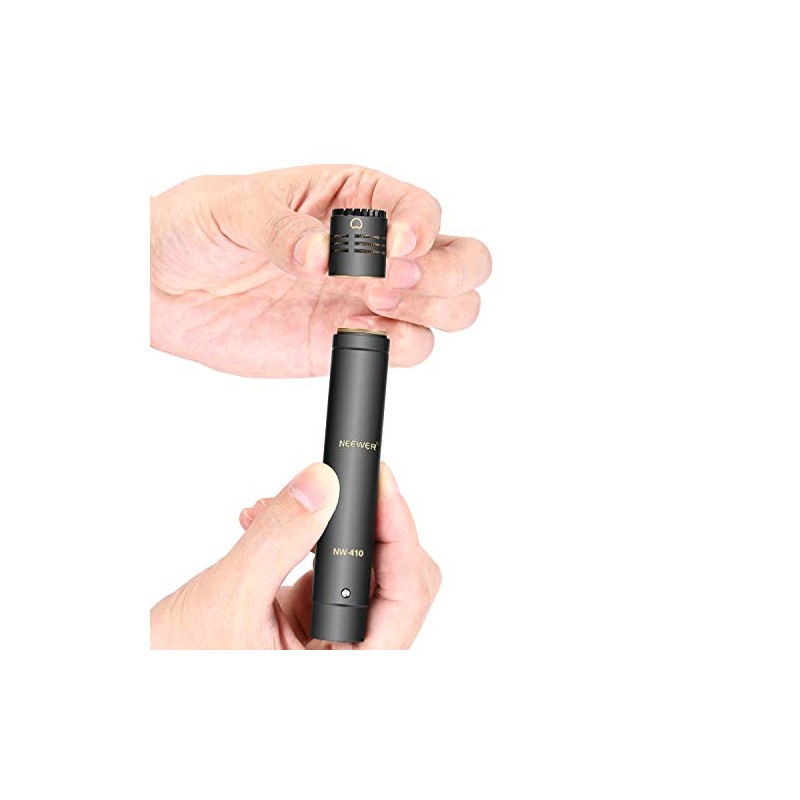 NEEWER 2-Paquete Pencil Stick Condensador Micrófono w Intercambiable Omni