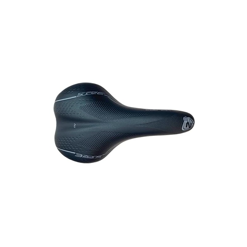 Selle Bassano Unisex Adult Comfort Saddle, Black, M