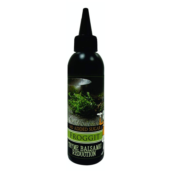 Froggit - Reducción de vinagre Balsámico Thyme de Castillo de Pinar (sin azúcar añadido) 150 ml