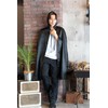 Clearstone Men's Cosplay Halloween Black Cloak Unisex Black