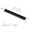 Ravinte Hardware 10 Pack Black Cabinet Handles, 11.8 Inch (300mm)