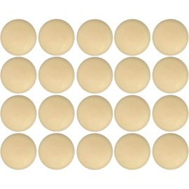 cyclingcolors 20x Cover Caps for Torx T25 Screws Screw Cover Screw Caps Decorative Caps Plastic Birch (Bříza)