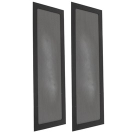 Asixxsix Filtro de Malla Antipolvo para Caja de PC de 120 X 360Mm,2 Filtros de Polvo para Ventilador de PC con Marco Magnético,Parrillas de Filtro de 