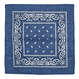 Topkids Accessories Paisley Bandanas Hair Bands Headbands Women Men Dogs Head Bands Festival Bike Accessories Face Masks Holiday Essentials Head Scarf (Denim Blue)