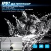 4pcs Luces Led Para Faros Motos Luz Auxiliares Lupa Autos