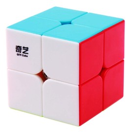 BestCube 2x2 Cube Qidi 2x2x2 Speed Cube Stickerless Puzzle Cube (Qidi Version)