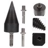 COHEALI 1Set Wood Drill Bit Firewood Splitter with Handles Heavy