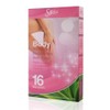 Silkia Body Wax Strips with Aloe Vera Cream Sachets -