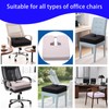 COMFelicify Extra Thick Office Chair seat Cushion, Back and Hip