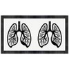 'Human Lungs' Pet Feeding Mat (PM00023779)