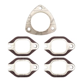 APUK 4 Cyl Exhaust Manifold Gasket Kit Replacement for Fiat 60-85 60-86 60-88 60-93 60-94 Tractor