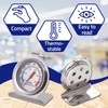 Set of 3 Oven Thermometers Made of Steel from 0°