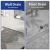 Bernkot Linear Wall Drain 24’’, 304 Stainless Steel Side Drain