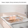 Over The Sink Colander Strainer Basket Premium Quality Stainless Steel