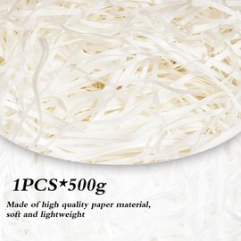 WYRGQIQN Essential Boxes – Versatile Shredded Box Packaging, Superior Filling for Any Occasion – Perfect Crinkle Paper for Holiday Tissue & Packing Paper