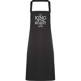 Hippowarehouse King of the Roast Apron kitchen cooking painting DIY onesize adult