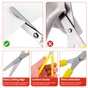 3PCS Loop Scissors Kids Scissors, Adaptive Toddler Scissors Handle Self-Opening