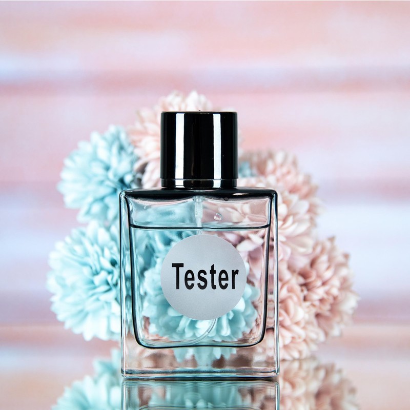 Hybsk Clear Cosmetic Tester Labels 20mm Round Total 500 Per