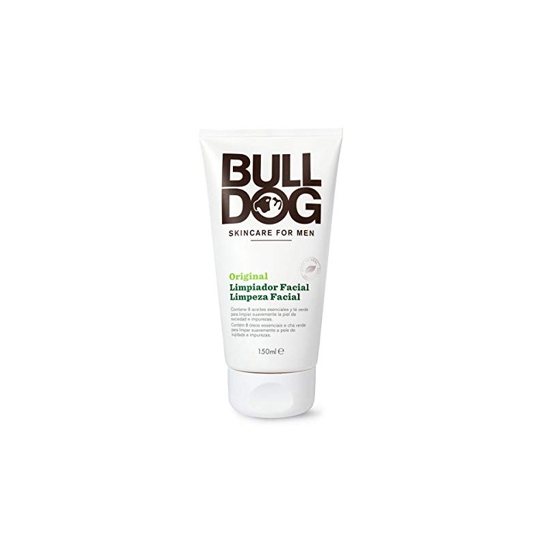 Bulldog Original, Limpiador facial Piel Normal a Seca 150 ml