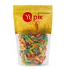 Yupik Candy Neon Worms, Chewy Gummies. 1 KG