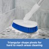 Qaestfy Bathtub Brush Refill Replacement Shower Tub and Tile Cleaning