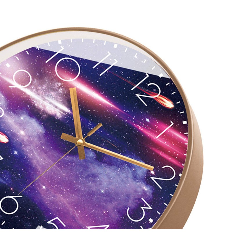 SWECOMZE Silent Wall Clock, 25 cm, Children's Wall Clock, Dial