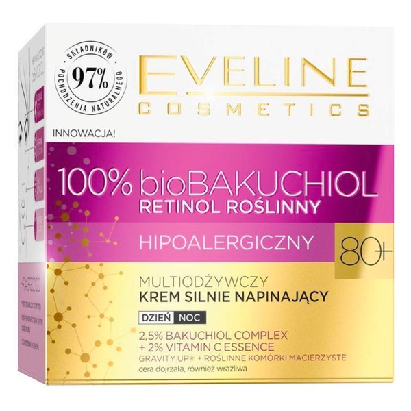 EVELINE BioBakuchiol TARZKREM 80+ Multi-Care