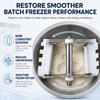 YKF-116 Scraper Blades for VEVOR Hard Ice Cream Machines, 2-Pack