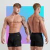 iGD Men's Compression + Ductor Shorts V2 L Black