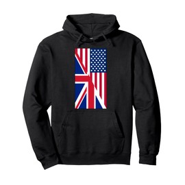 Union Jack Flag of UK Pullover Hoodie