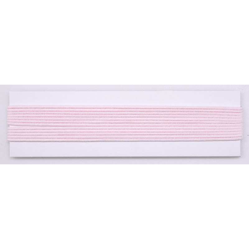 KAWAGUCHI 93-191 Handicraft Supplies, Antibacterial Rubber α, For Masks, Pink