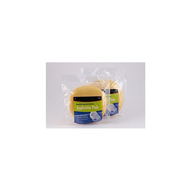 Buffalo Industries (65025) 5" Non-Scratch Microfiber Applicator Pad, Microfiber Cover
