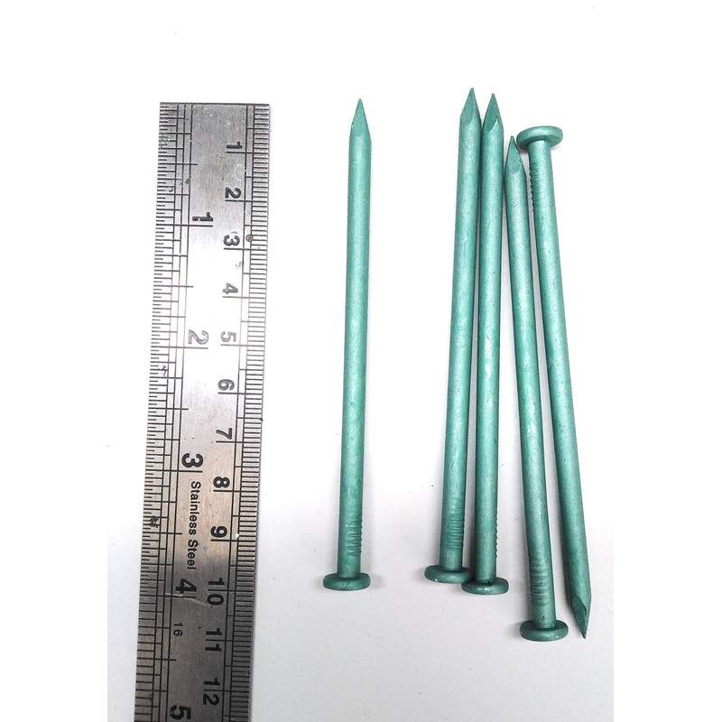 Astone Green Coated Exterior Nails Garden decking Nails (250g x