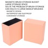 Magnetic Makeup Brush Case High Capacity Dustproof Cosmetic Brush Holder