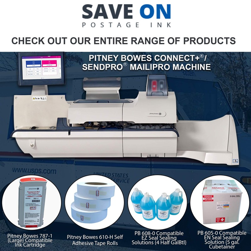 Save On Postage Ink 787-8 Compatible Pitney Bowes Postage Machine