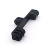 Aluminum Dual Twin Mount Adapter for GoPro Hero 12/11/10/9/8/7/6/5/4, DJI